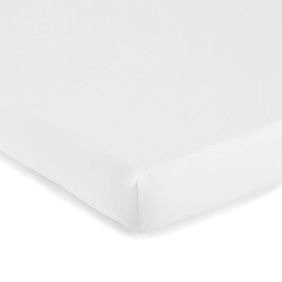 Protège-matelas molleton absorbant 200 g/m² housse 25 cm (blanc) Protège-matelas molleton absorbant 200 g/m² housse 25 cm (blanc)